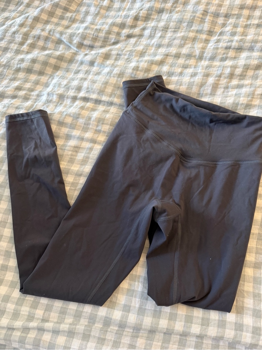 Navy Blue High-Waist Leggings